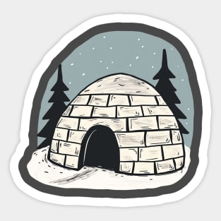 Igloo Sticker